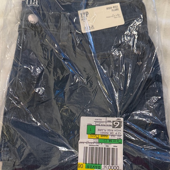 a.n.a Denim - a.n.a 12P Dark Indigo High-Rise Flare Jeans NIP